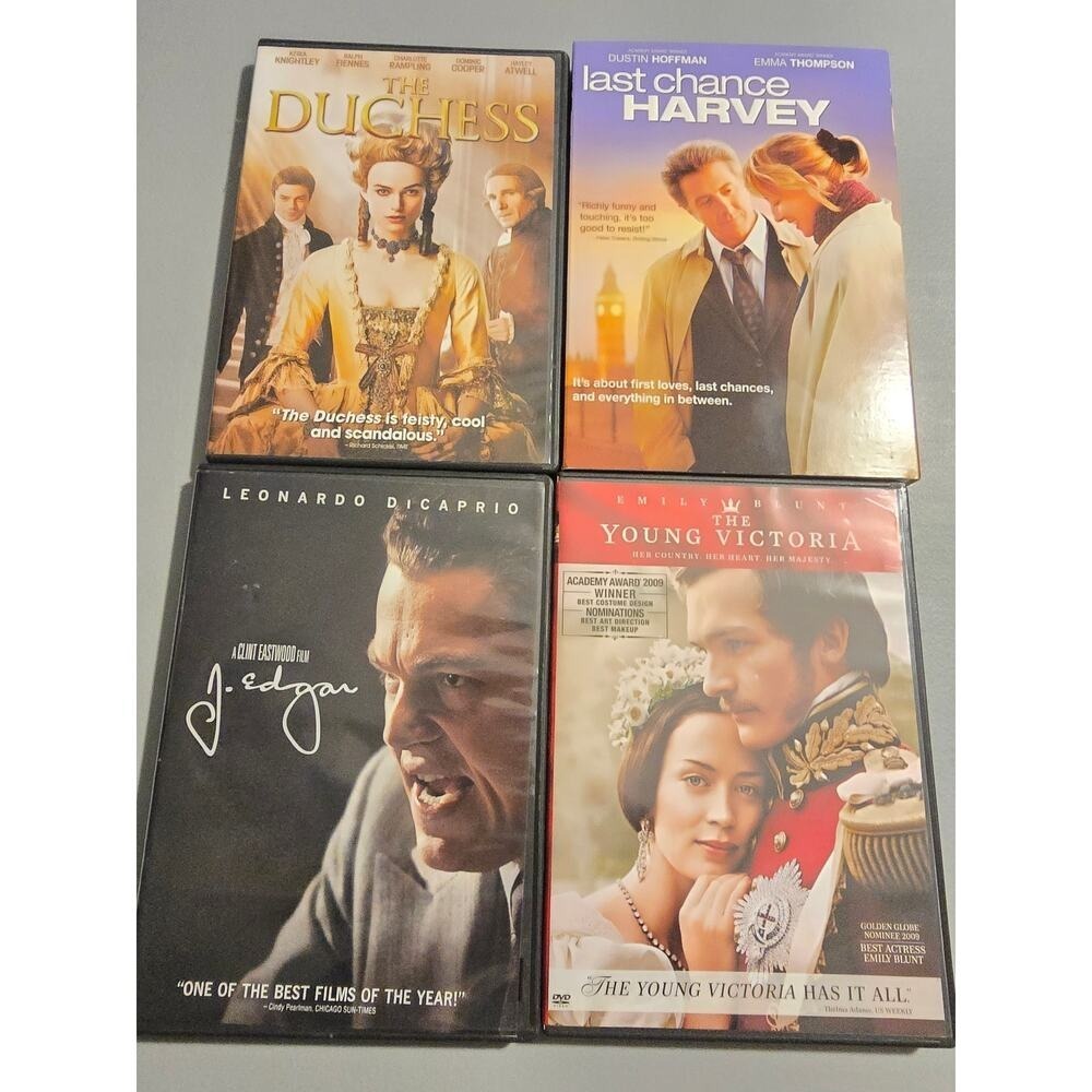 4 DVDs Title in Description